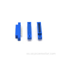 Tipo 180° DIP H12.0mm 2*8P del Alambre-enlazado del conector de la ranura del autobús 805